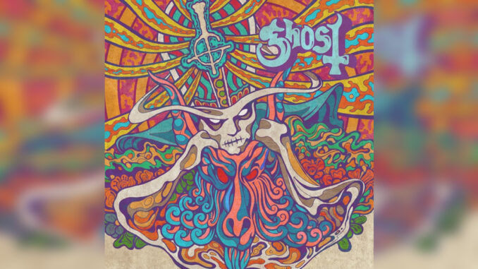 GHOST 'Seven Inches of Satanic Panic - Single' - Cover Photo