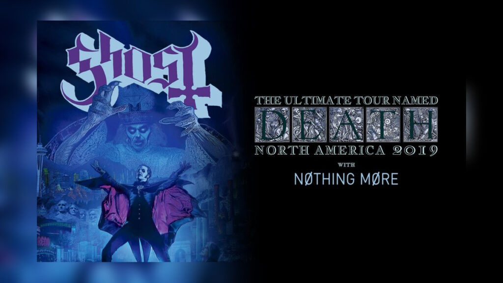 GHOST The Ultimate Tour Named Death