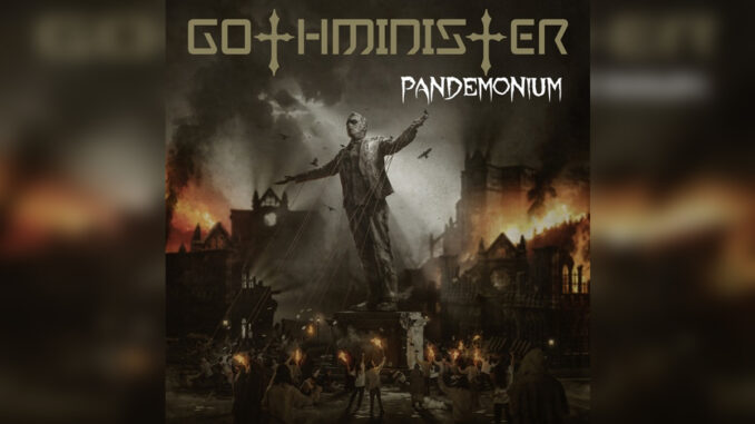 GOTHMINISTER - Single Pandemonium - Cover Photo GOTHMINISTER - Single Pandemonium - Cover Photo
