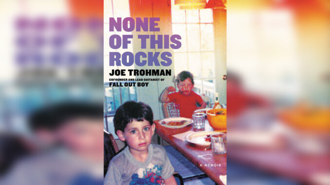'None of This Rock' by JOE TROHMAN - Cover Photo