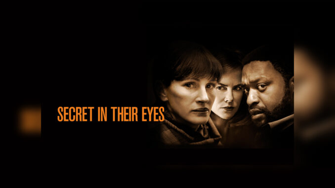 SECRET IN THEIR EYES - Cover Photo