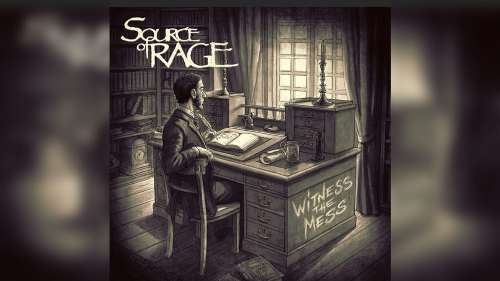 SOURCE OF RAGE ' Witness the Mess' - Cover Photo