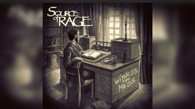 SOURCE OF RAGE ' Witness the Mess' - Cover Photo