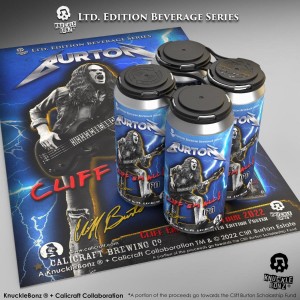 KnuckleBonz and The Cliff Burton Estate Announce New Partnership to Bring Cliff Burton âCliff âEm Allâ IPA Beer to Heavy Metal Fans