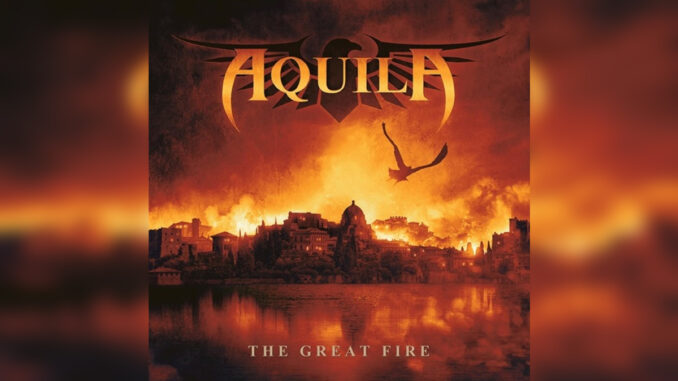 AQUILA 'The Great Fire - EP' - Cover Photo