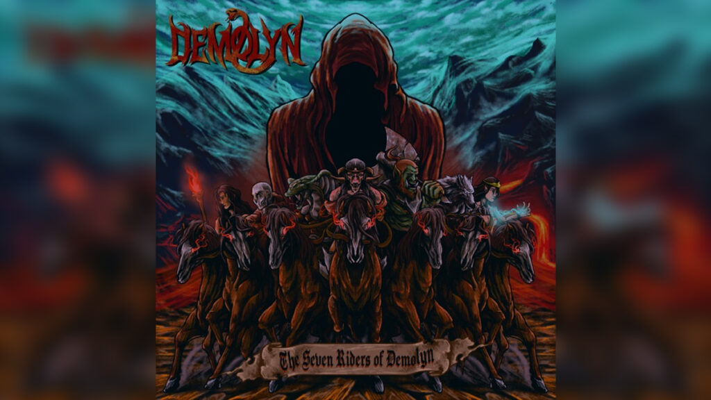 DEMOLYN 'The Seven Riders of Demolyn - Single' - Cover Photo