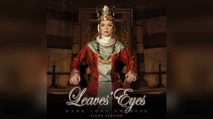 LEAVES' EYES 'Dark Love Empress (Piano Version) - Single' - COVER PHOTO