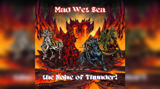 MAD WET SEA 'The Noise of Thunder - EP' - Cover Photo