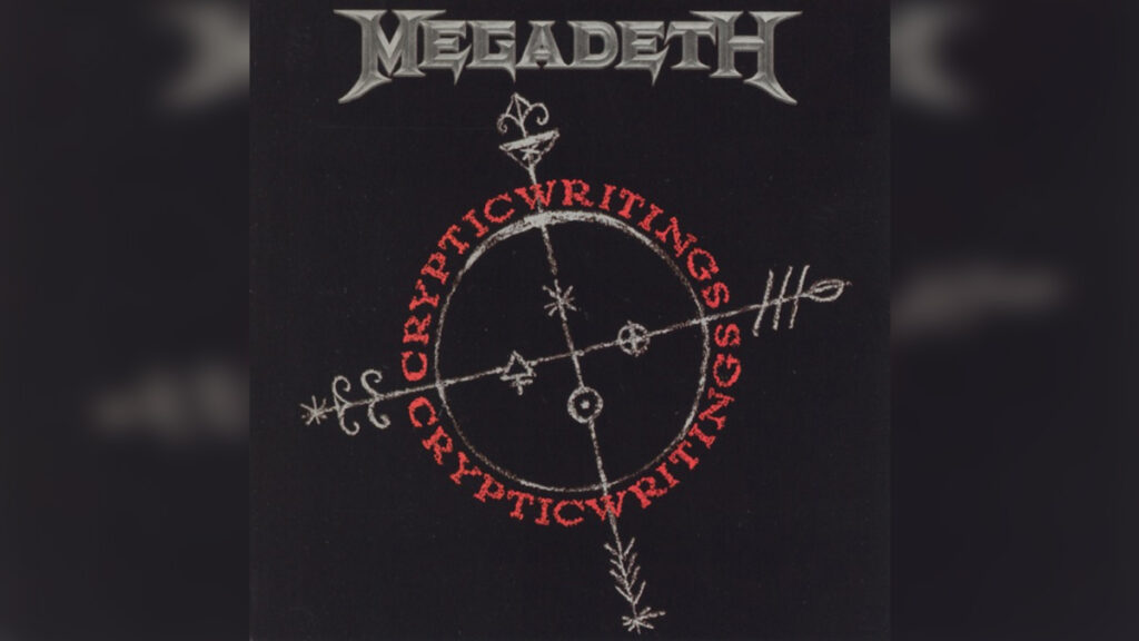 MEGADETH 'Cryptic Writings (Remastered)' - Cover Photo
