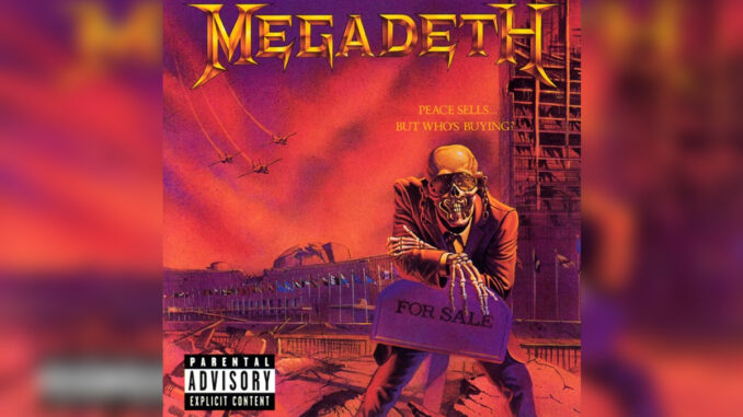 MEGADETH 'Peace Sells... But Who's Buying' - Cover Photo