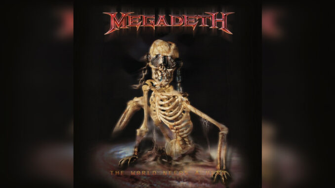 MEGADETH 'The World Needs a Hero (Remastered)' - Cover Photo