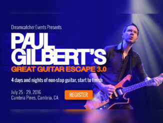 PAUL GILBERT's Great Guitar Escape 3.0 - Cover Photo