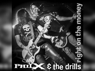 PHIL X & THE DRILLS 'Right on the Money - Single' - Cover Photo