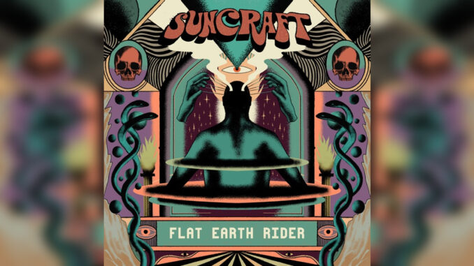 SUNCRAFT 'Flat Earth Rider' - Cover Photo SUNCRAFT 'Flat Earth Rider' - Cover Photo