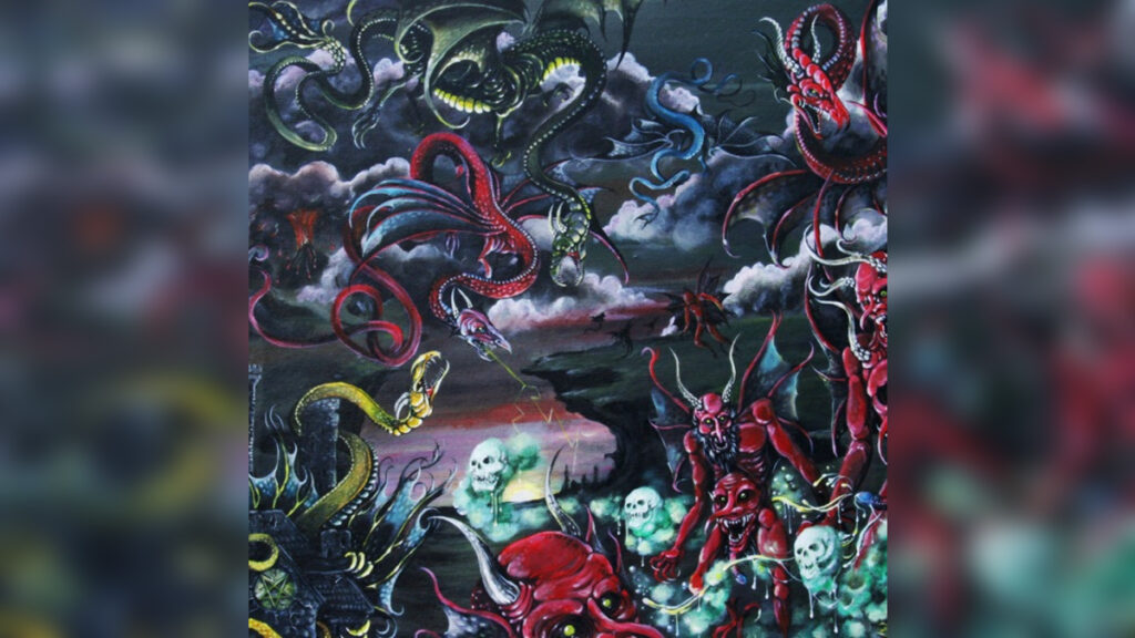 DÆVA 'Through Sheer Will And Black Magic...' - Cover Photo