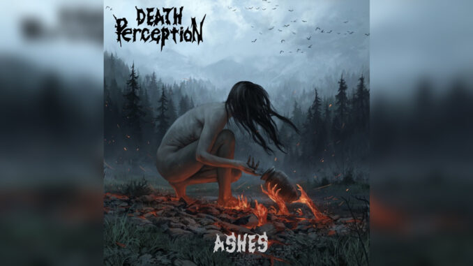DEATH PERCEPTION 'Ashes' - Cover Photo