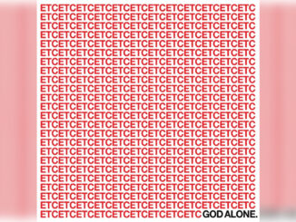 GOD ALONE 'ETC' - Cover Photo