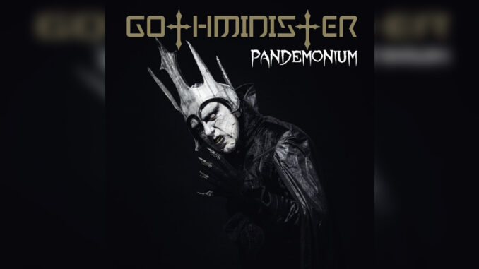 GOTHMINISTER 'Pandemonium' - Cover Photo