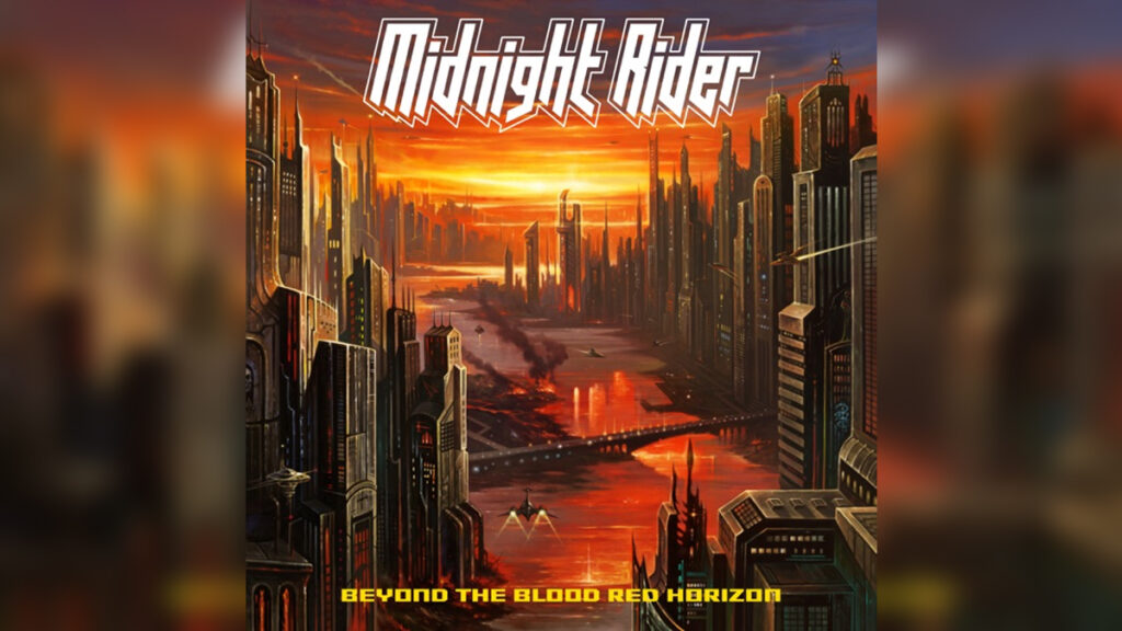 MIDNIGHT RIDER 'Beyond The Blood Red Horizon' - Cover Photo