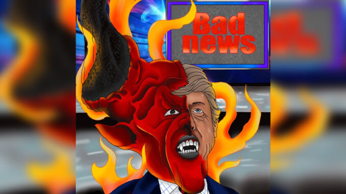 PETER JENNINGS DISCIPLES 'Bad News - EP' - Cover Photo