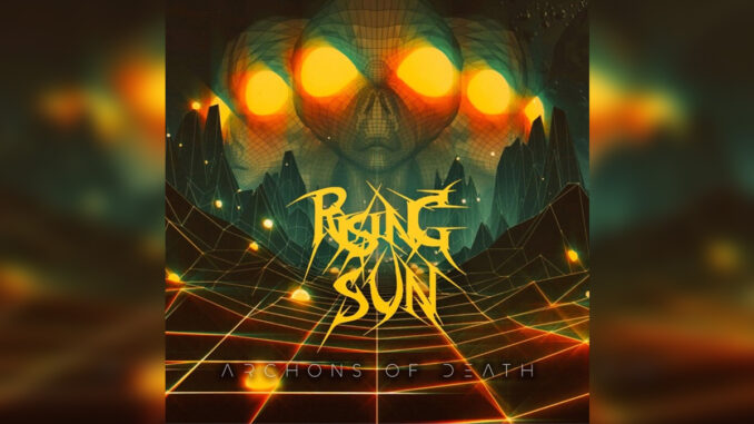RISING SUN 'Archons of Death - Single' - Cover Photo