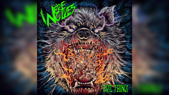 WE'RE WOLVES 'Evil Things' - Cover Photo