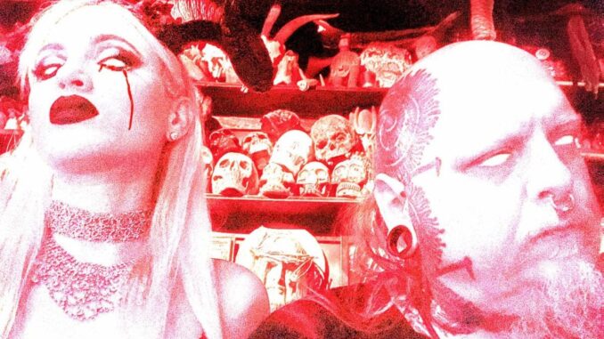 Paul Booth and Eve Minor’s CORPSEFLOWER Premieres “Poison” Video at Knotfest Paul Booth and Eve Minor’s CORPSEFLOWER Premieres “Poison” Video at Knotfest