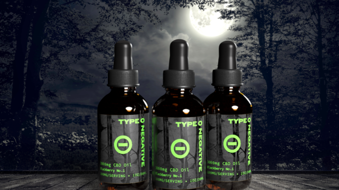 TYPE O NEGATIVE CBD Tincture Blackberry No. 1