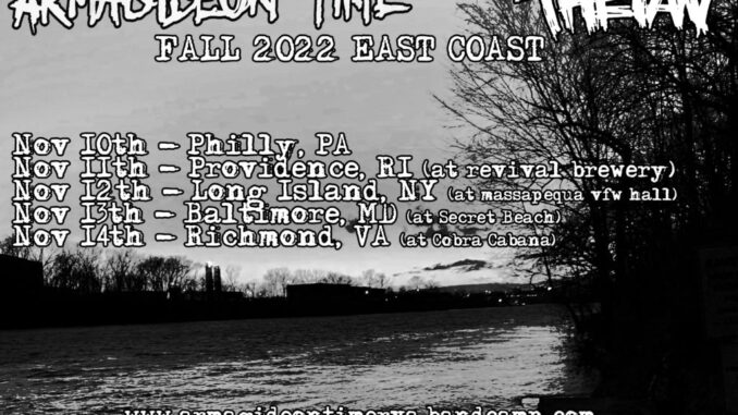 THETAN And ARMAGIDEON TIME To Launch Northeast Mini-Tour Next Week