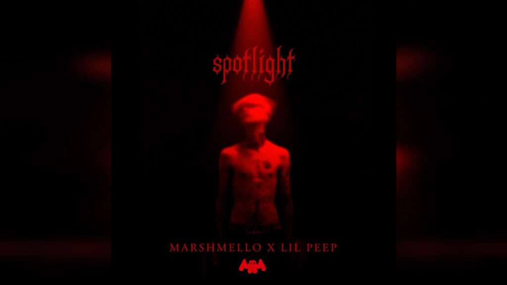 MARSHMELLO & LIL PEEP 'Spotlight - Single' - Cover Photo