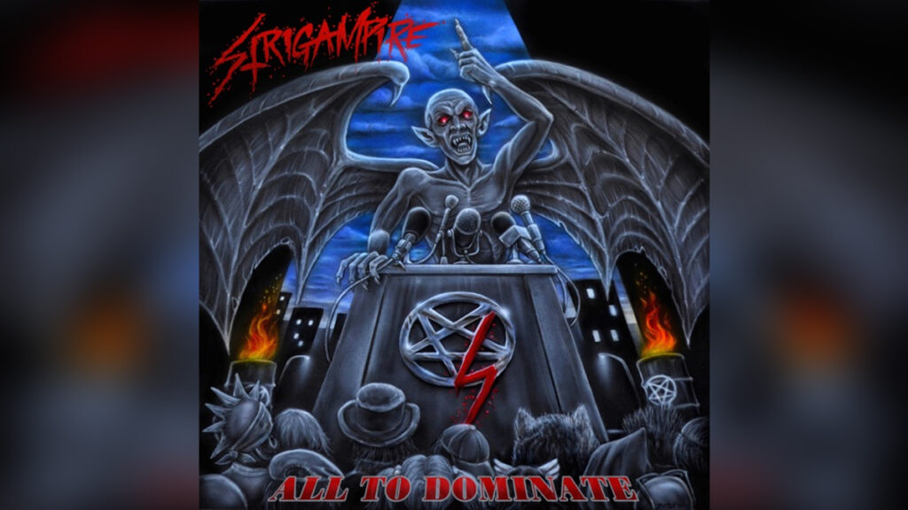 STRIGAMPIRE 'All To Dominate' - Cover Photo