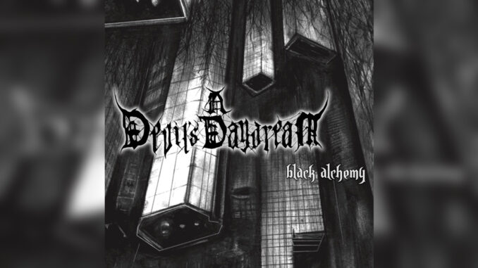 A DEVIL'S DAYDREAM 'Black Alchemy - Single' - Cover Photo