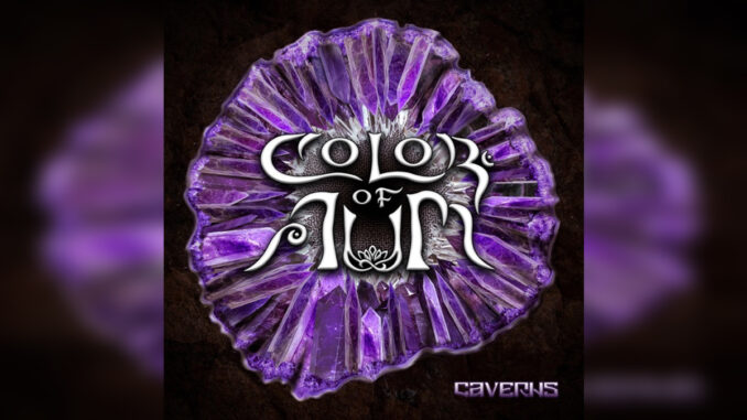 COLOR OF AUM 'Caverns - Single' - Cover Photo