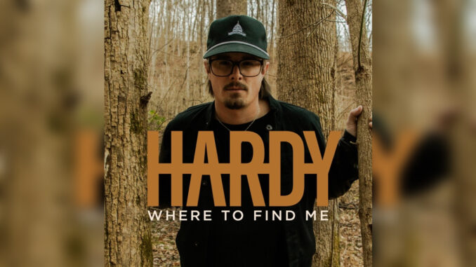 HARDY 'Where To Find Me - EP' - Cover Photo