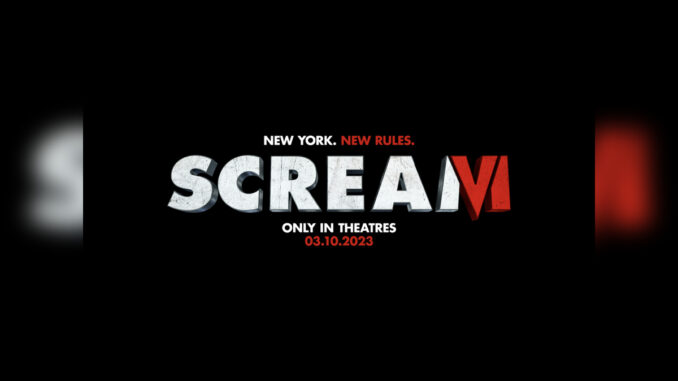 SCREAM VI - Cover Photo
