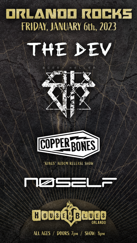 Bobby Keller’s Hometown Debut at House of Blues Orlando, Friday January 6 2023