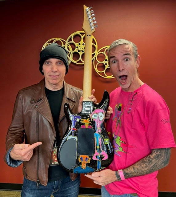 Bonvillain Design Studio Collaborates with Joe Satriani on Guitar Being Auctioned for Charity