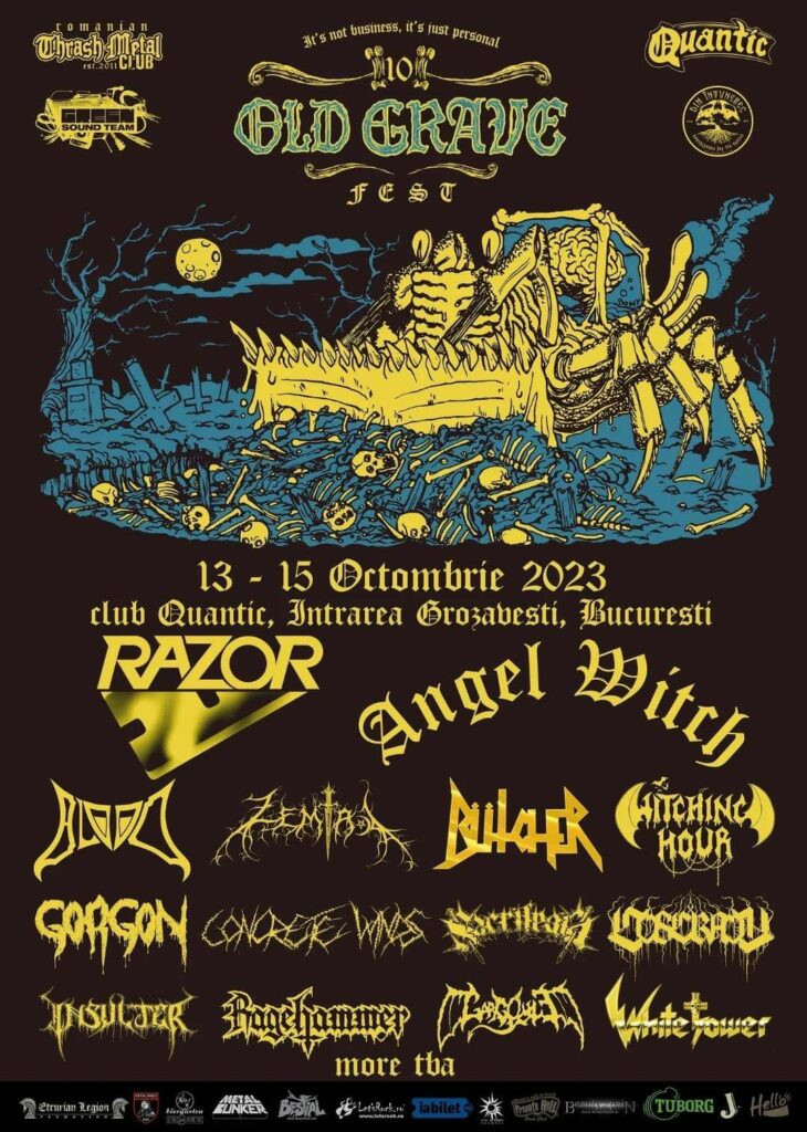 Coscradh and Sacrilegia announced for Old Grave Festival in Bucharest, Romania.