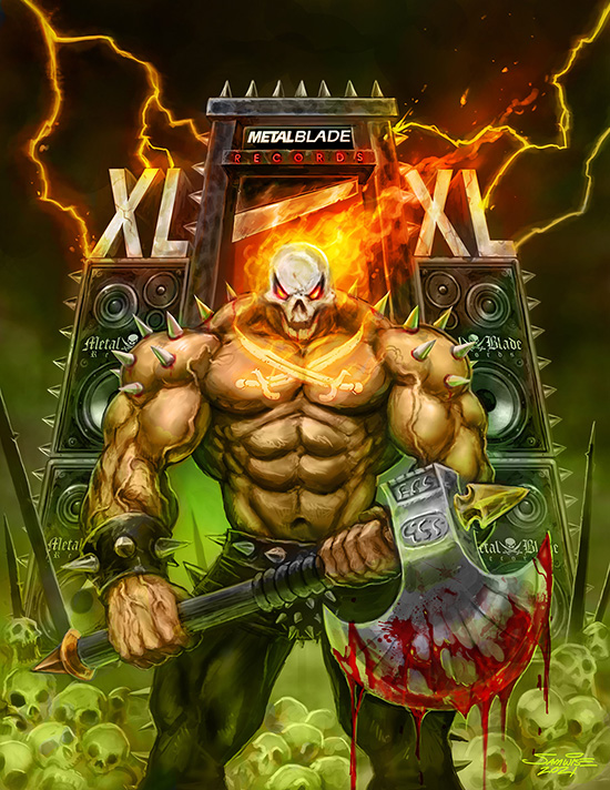Metal Blade Records Launch a New Playlist and Merch Design from Samwise Didier in Celebration of 40th Anniversary
