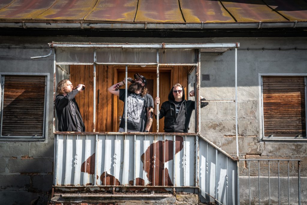 OBELYSKKH: Video For Title Track To Fifth LP From German Sludge Trio, The Ultimate Grace Of God, Premiered At The Obelisk; LP To See Release Through Exile On Mainstream Records This Month