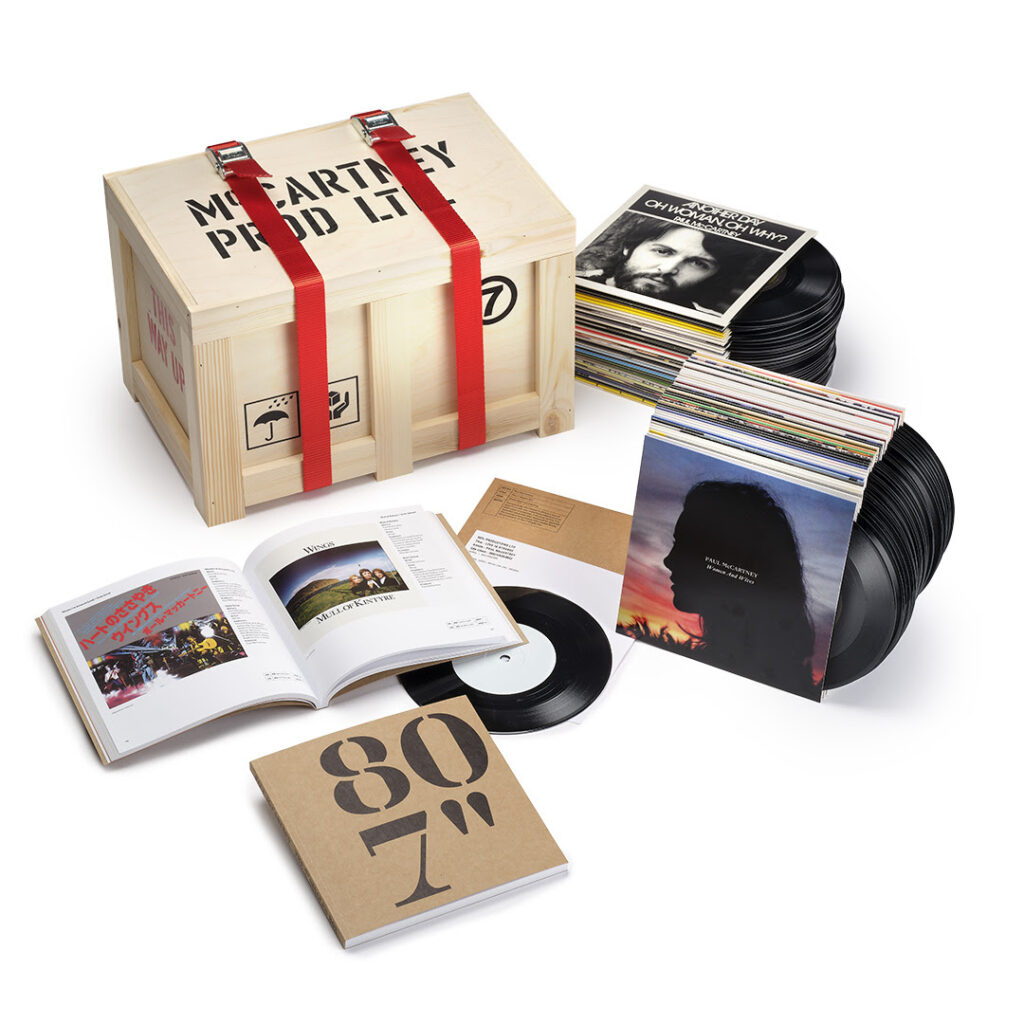 Paul McCartney: The 7â Singles Box , 80 career-spanning 7â singles, personally curated by Paul