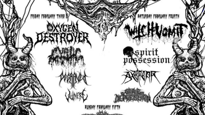 Satanik Royalty Records Presents Inaugural Disemboweled God Fest 2023; Tickets On Sale NOW! Satanik Royalty Records Presents Inaugural Disemboweled God Fest 2023; Tickets On Sale NOW!