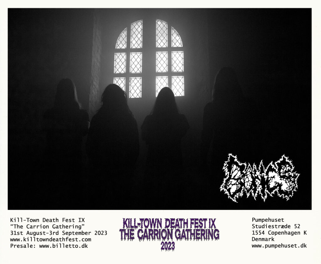 Bones announced for Killtown Deathfest!