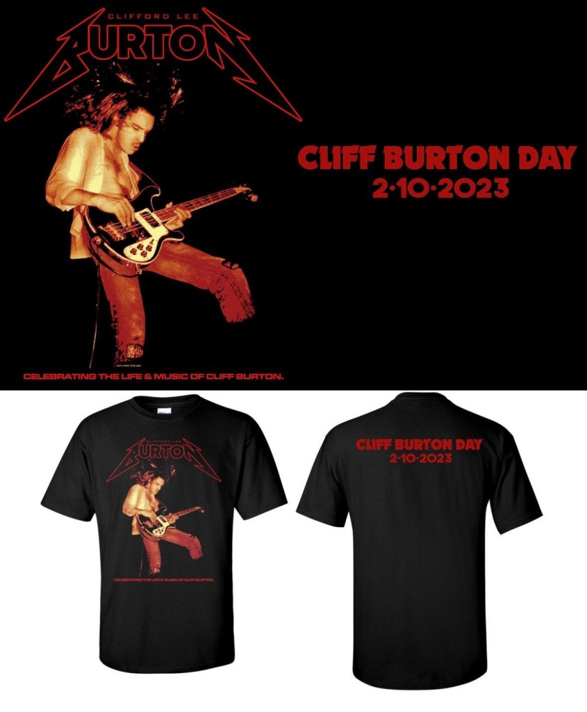 Cliff Burton Day February 10, 2023 – Celebrate with us on YouTube Live