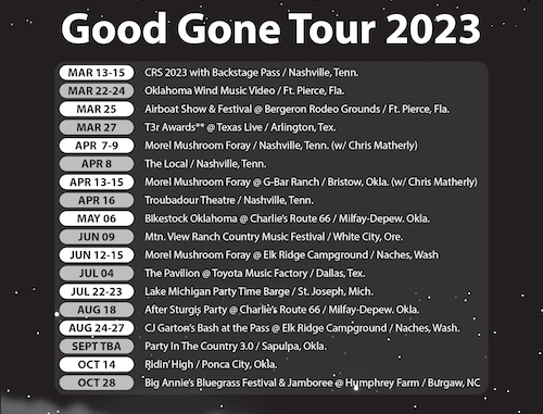Country Singer-Songwriter C.J Country Singer-Songwriter C.J. Garton & The Skeleton Crew Kicks Off Coast-to-Coast Good Gone Tour 2023