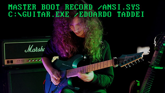 MASTER BOOT RECORD Release “ANSI.SYS” Guitar Playthrough