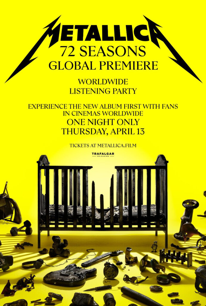 METALLICA â72 SEASONS GLOBAL PREMIEREâ TICKETS ON SALE NOW