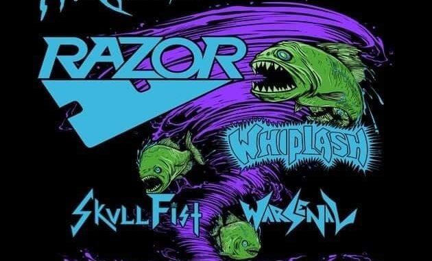 Montreal Prepares For Thrash Attack! Piranha Pit Fest Announces Lineup Presented by Loudtrax w/ RAZOR, WHIPLASH, SKULL FIST, WARSENAL, DROWNING IN BLOOD Montreal Prepares For Thrash Attack! Piranha Pit Fest Announces Lineup Presented by Loudtrax w/ RAZOR, WHIPLASH, SKULL FIST, WARSENAL, DROWNING IN BLOOD