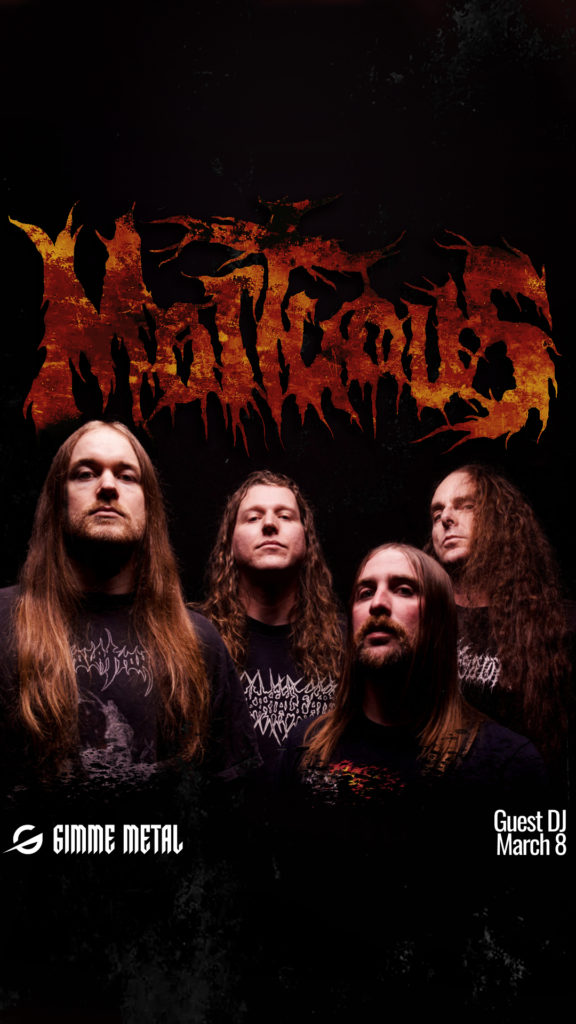 MORTUOUS: San Jose Death Metal Practitioners To Host Gimme Metal Guest DJ Special Wednesday, March 8th; Upon Desolation Full-Length Out Now On Carbonized Records!