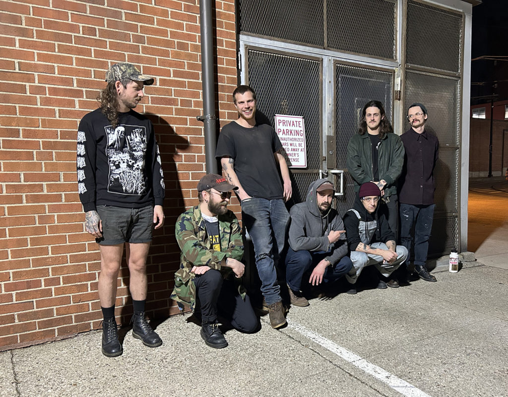 TINA FEY // LOUISE: Split EP From Two Cincinnati Bands To See April Release On Nefarious Industries; Preorders And Details Posted + Eastern US Spring Tour From Both Bands Announced
